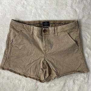 American Eagle woman’s stretch midi shorts size 12